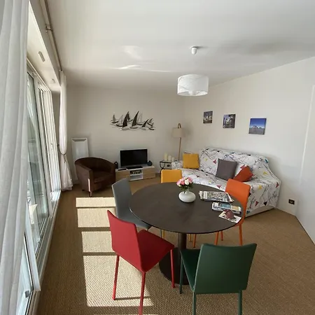 Lägenhet Moderne 6 Pers, Centre D'arcachon, Parking Secu, Ascenseur, Menage Inclus - Fr-1-474-97 Arcachon